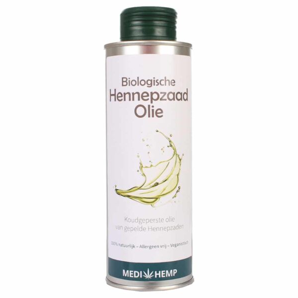 Product image of Medihemp organic hemp seed oil from shelled hemp seeds (250ml)