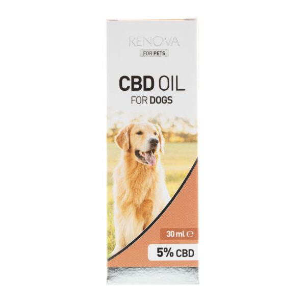 A Renova - CBD oil 5% for dogs (30ml).
