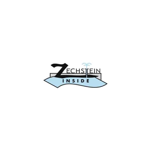 Logo featuring a stylized "Z," the text "Zechstein Inside," with a graphic evoking water or minerals, related to OsiMagnesium – Good Night Melatonin Body Lotion (100ml).